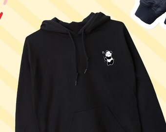 Panda Dancing Hoodie, Cute Dancing Panda Hoodie, Cute Panda Sweater, Panda Lover Gift, Panda Lover Hoodie Sweater, Cute Panda gift UNISEX