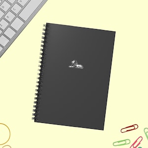 Lion Notebook Journal, Lion Design Journal, Gift for Lion Friend Journal, Simple Lion Notebook Journal, Lion Statue Icon Journal, Lion Gift