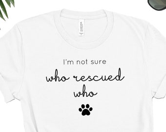 Rescued is my favorite breed Shirt / Cute Dog Shirt / Dog Mom Shirt / Rescue Shirt / Rescue Dog Shirt / Rescue Dog Mom Shirt