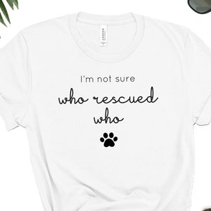 Rescued is my favorite breed Shirt / Cute Dog Shirt / Dog Mom Shirt / Rescue Shirt / Rescue Dog Shirt / Rescue Dog Mom Shirt
