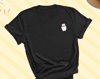 Polar Bear Shirt, Polar Bear Icon Tee, Polar Bear Lover, Polar Bear with Scarf T-shirt, Polar Bear Tee Shirt, Polar Bear Love UNISEX T-shirt