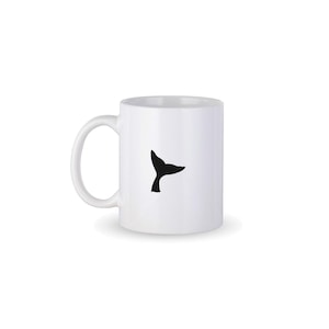 Tasse à café conte de baleines, tasse personnalisée icône baleine, tasse à café icône baleine, tasse baleine mignonne, tasse baleine océan, collègue amoureux de la mer, tasse baleine
