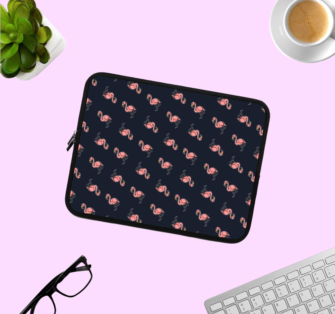 Flamingo Computer Case Flamingo Laptop Sleeve, Flamingo Lover Laptop iPad Sleeve, Flamingo ...