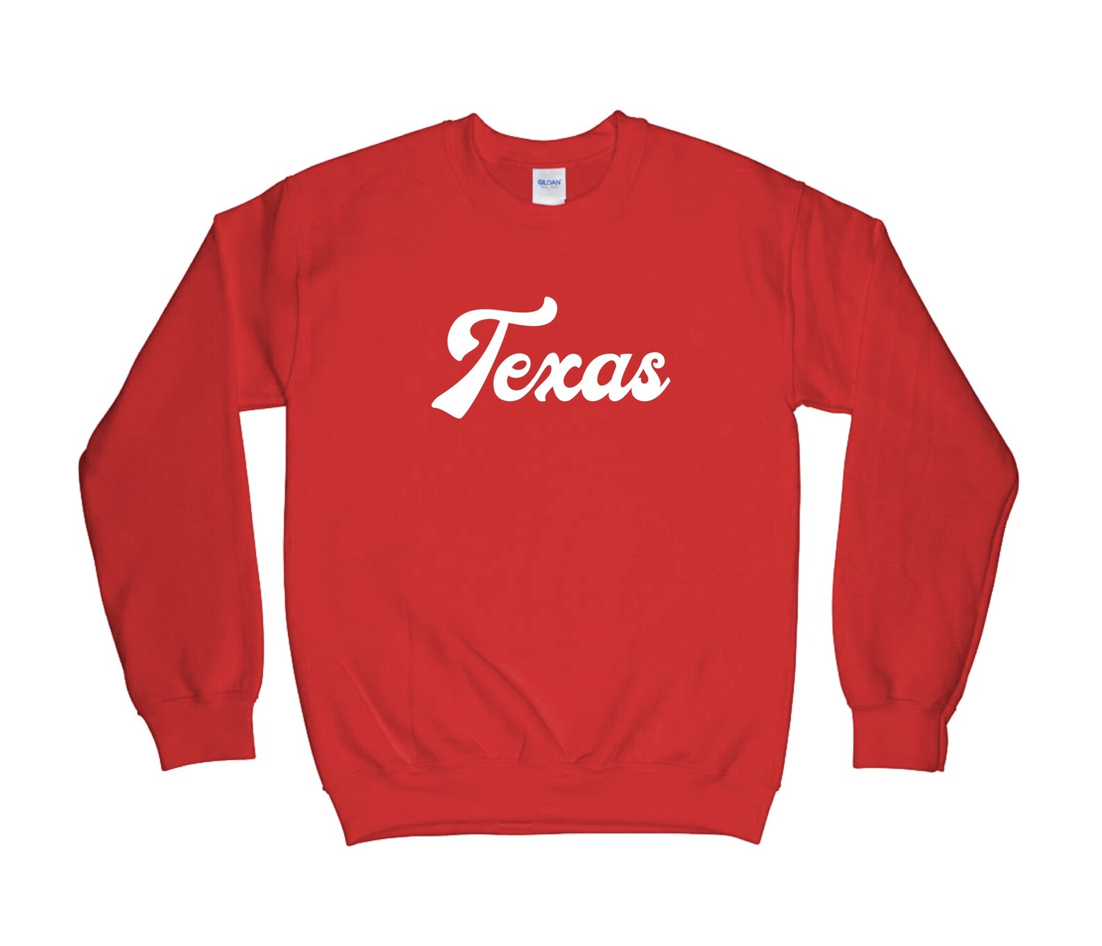 Texas Sweatshirt - Klassisches Design Für Echte Texas-Fans | 8.5 Oz Baumwolle