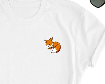 Camiseta de Fox Scooter, camiseta para amantes de los zorros, divertida camiseta de zorros, regalo de zorros, camiseta de zorros, regalo para un amigo amante de los zorros, camiseta unisex de zorros