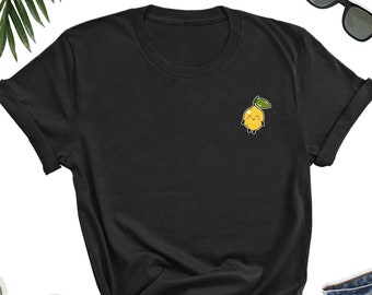 Zitrone Shirt, Zitrone niedlicher Liebhaber T-Shirt, Zitrone-Liebhaber-T-Shirt, Zitrone-Liebhaber-Geschenk-Shirt, Zitrone-T-Shirt, Geschenk-Zitronen-Liebhaber-Freunde UNISEX-Shirt