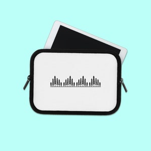 Pine Trees Laptop Sleeve, Pine Trees Laptop iPad Sleeve, Pines Icon Gift, Pines Forest Lover iPad Case, Pines MacBook Air Pro 13" 15" Sleeve