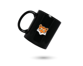Koffiemok tijger, gepersonaliseerde mok tijger, koffiekop tijger gezicht, mok tijger minnaar, cadeau voor hem, cadeau voor haar, cadeau collega