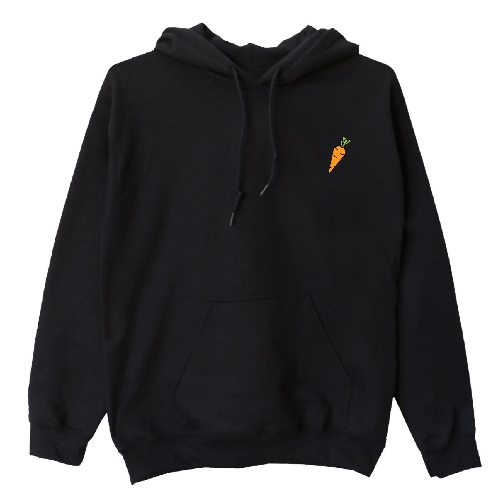 Carrot Hoodie Cute Carrot Icon Hoodie Carrot Lover Hoodie Etsy