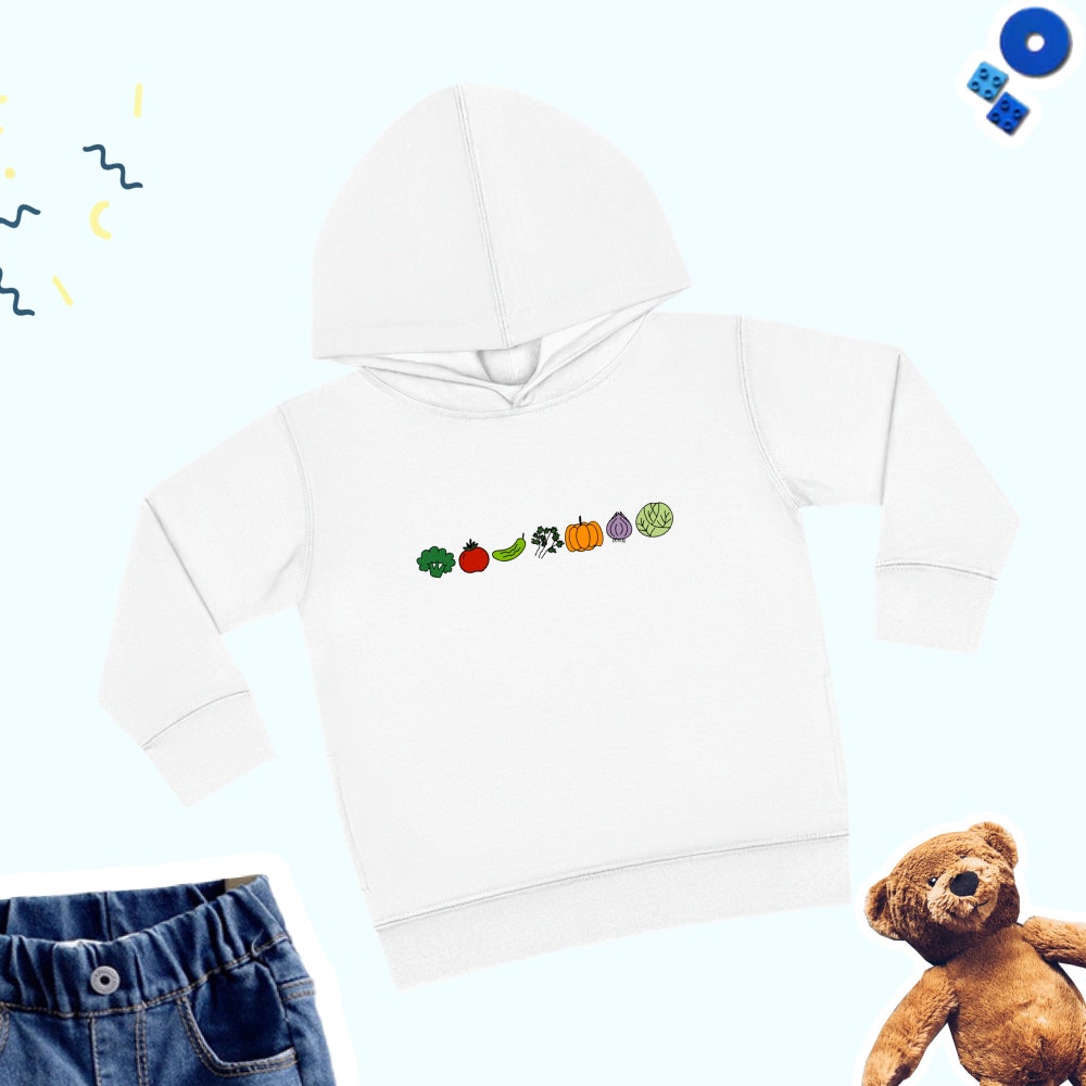 Vegetables Kids And Toddler Hoodies Sweatshirts, Veggies Kid Gift, Gift For Vegetables Lover Kid, Cute Vegetables Lover Kid Hoodie, Veggies New Hoodie