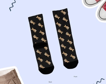 Chaussettes lapin, Chaussettes lapins mignons, Chaussettes lapins mignons, Chaussettes lapins mignons, Cadeaux pour les amoureux des lapins, Chaussettes lapins mignons