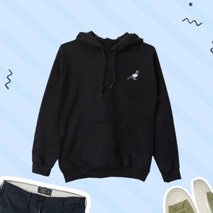 Pigeon Hoodie, Cute Bird Pigeon Hoodie, Pigeon Icon Hooded Sweater, Pigeon Sweatshirt, Animal Bird Lovers Friend Gift UNISEX ADULTS Hoodie