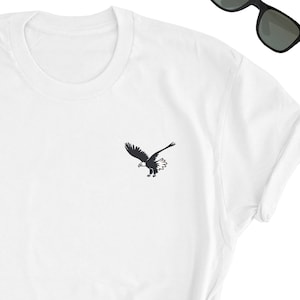Eagle Tee, Nature T-Shirt, Bird Shirt, Wildlife Top, Animal Graphic Tee, Flying Eagle Design, Eagle UNISEX Shirt, American Bald Eagle Shirt