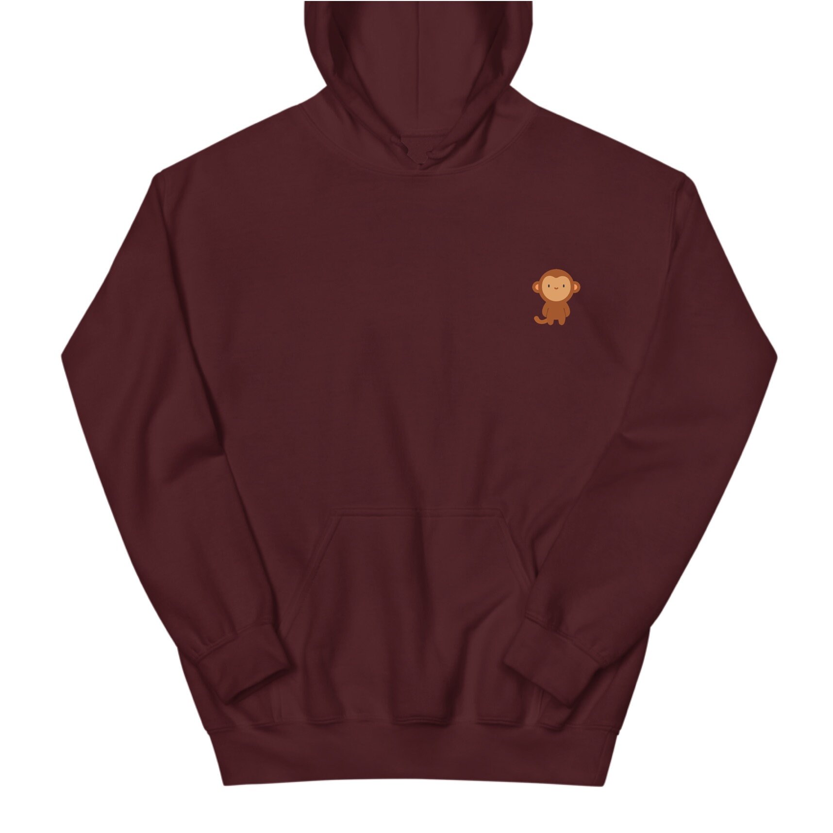 Sweat à capuche Monkey Cute Monkey Icon Hoodie Monkey Top Etsy