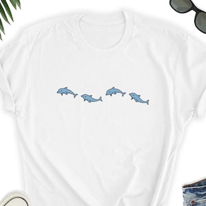 Dolphin Shirt, Cute Dolphins Lover T-Shirt, Dolphin Tee Shirt, Dolphins Lover Friend Shirt, Dolphin Tee, Gift Dolphin Friend UNISEX Shirt