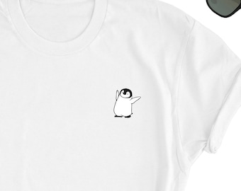 Penguin Icon Shirt, Penguin Lover Tee, Penguin Lover, Cute Penguin T-shirt, Penguin Icon Tee, Penguin Design Shirt, Penguin UNISEX T-shirt