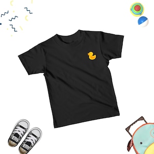 Yellow Duck Kids Shirt, Duck Lover Shirt, Cute Yellow Duck Shirt for Boys, Shirt for Girls, Duck Kids T-shirt, Duck Tee, KIDS SHIRT UNISEX