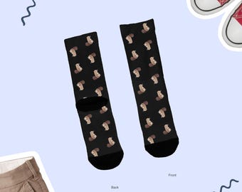 Beaver Socks, Cute Castor Socks, Beaver Icon Socks, Cute Beaver Socks, Beaver lover Socks, Beaver Icon Gifts, Cute Castor Gift
