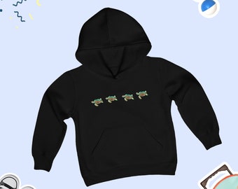 Schildkröte Kinder Und Kleinkind Kapuzenpullover, Sea Turtle Kid Geschenk, Geschenk für Schildkröte Liebhaber Kind, Süßer Ozean Liebhaber Kid Hoodie, Meeresschildkröte