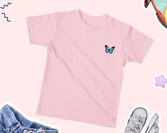 Chemise enfant papillon, chemise homme papillon pour garçons, chemise pour fille, t-shirt enfant papillon, t-shirt papillon, chemise enfant unisexe