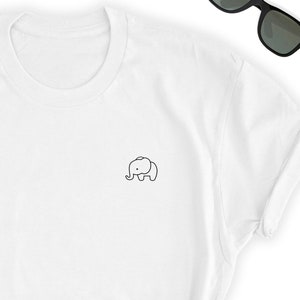 Elephant icon Shirt, Elephant T-Shirt, Cute Elephant Tee, Elephant Top, Elephant Tee, Elephant Lover Shirt