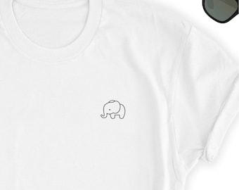 Elephant icon Shirt, Elephant T-Shirt, Cute Elephant Tee, Elephant Top, Elephant Tee, Elephant Lover Shirt