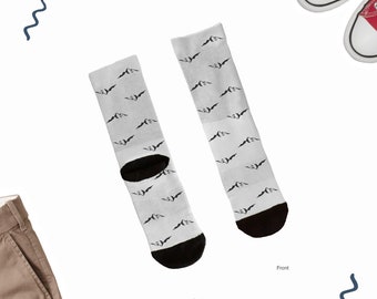 Chaussettes de montagne, chaussettes mignonnes de montagne de nature, chaussettes de montagne, chaussettes d'amant de randonnée amusantes, chaussettes de montagne icône, cadeaux mignons de randonneur, cadeau d'amant de montagne