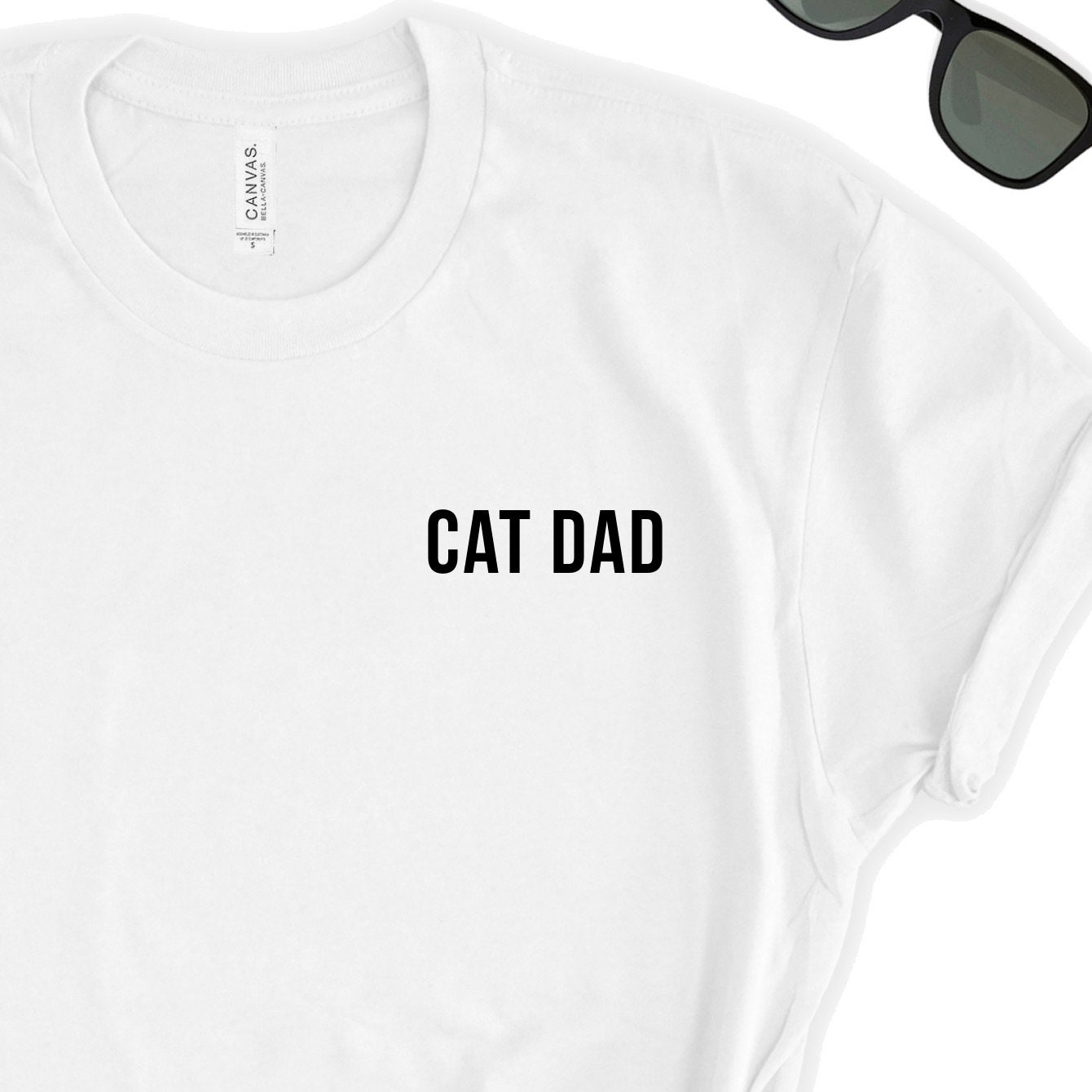 Cat Dad Shirt Tee / Cat Tshirts / Cat Dad Shirt / Cat Dad Etsy