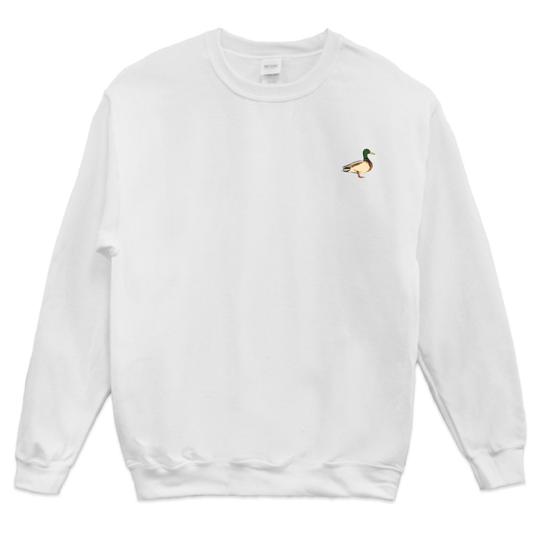 [GRAVER]★SMALL WHITE DUCK WING SMILE SWEATSHIRT GRAVER]☆SMALL WHITE DUCK WING SMILE SWEATSHIRT (GRAVER