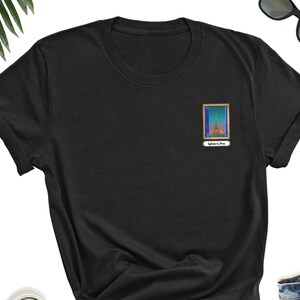 Camiseta Francia, Paris Lover Tee, Ventana a Francia, Regalo para el amante de la Torre Eiffel, Camisa UNISEX París, Regalo Torre Eiffel, Regalo para un amigo de París