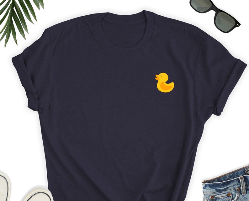 Duck Shirt // Cute Duck T-shirt // Yellow Duck Tee // Duck Top - Etsy