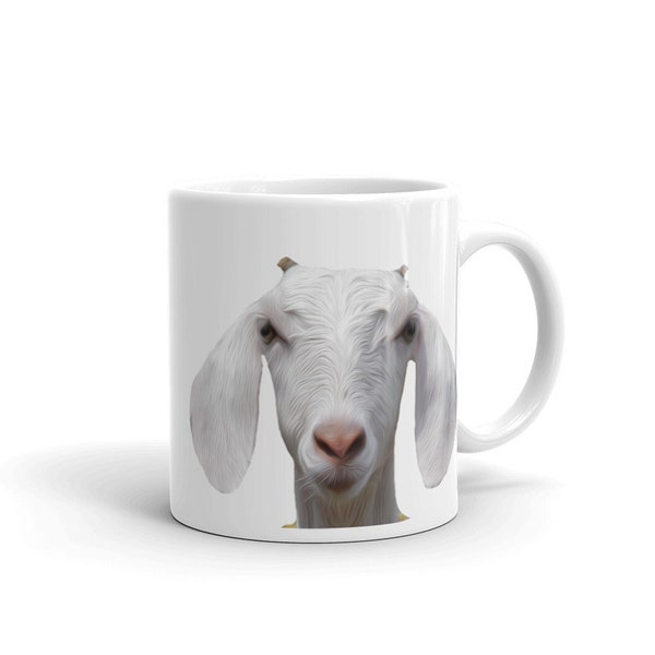 Goat Coffee Mug, Personalized Mug, Goat Coffee Cup, Goat Designed Mug, Gift for Him, Gift for Her, Co-worker Gift, Kids Gifts