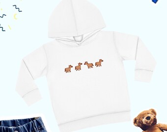 Horse Kids and Toddler Hoodies Sweatshirts, Cute Horses Kid Gift, Gift for Horse lover kid, Cute Horses Lover Kid Hoodie, Cute Horse Toddler