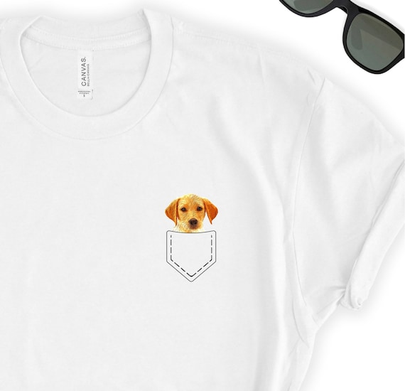 Puppy pocket shirt hotsell