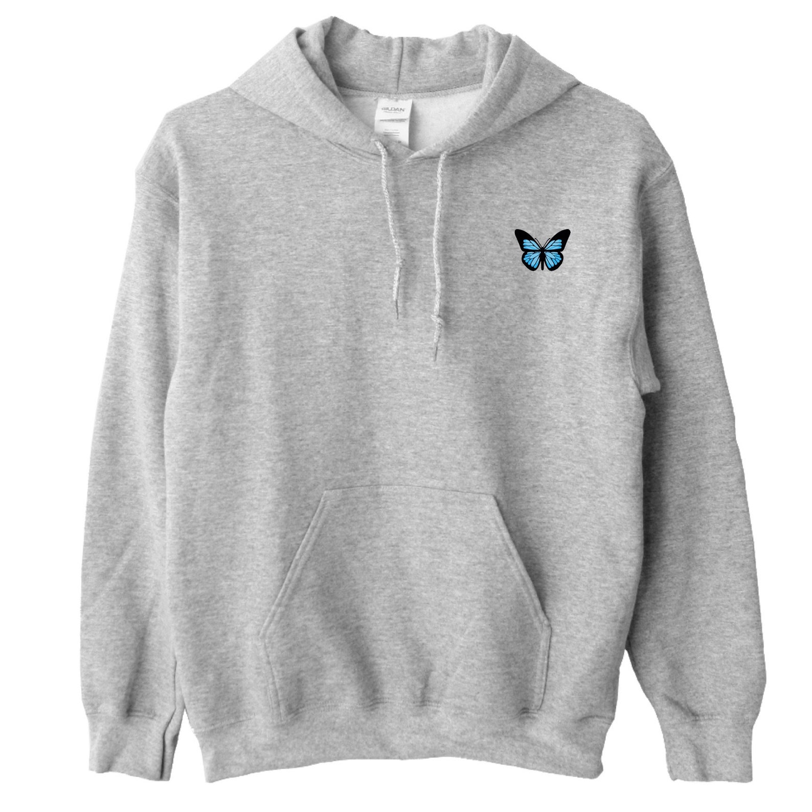 Butterfly Hoodie Cute Butterfly Hoodie Butterfly Lover Etsy