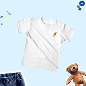 Carrot Cute Kids Shirt, Cute Carrot Child Tee, Carrot Lover Kids T-Shirt, Cute Carrot Baby Bodysuit, Carrot Lover Baby Shirt, KIDS SHIRT UNI