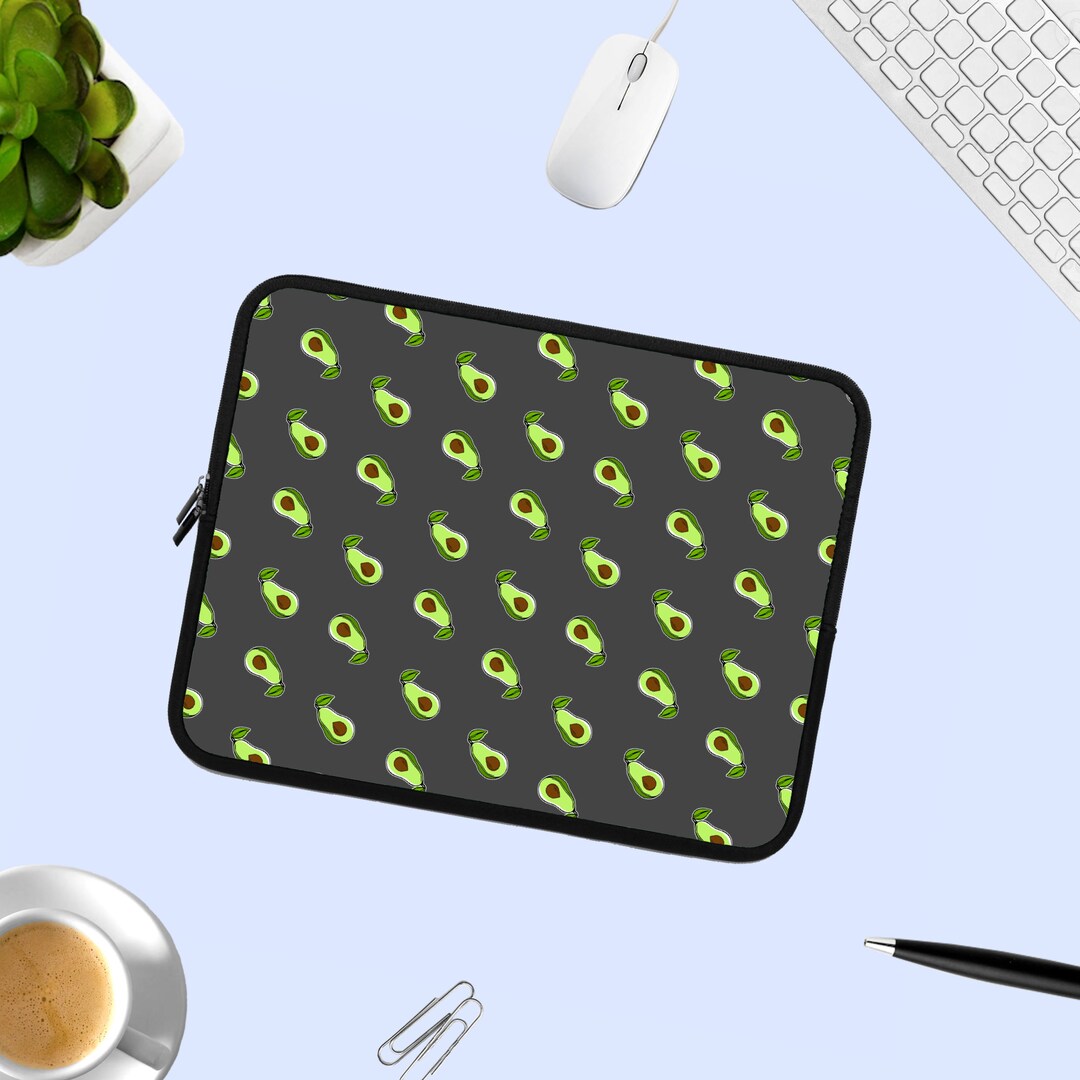 Avocado Laptop Sleeve, Avocados Laptop iPad Sleeve, Avocado Icon Gift ...
