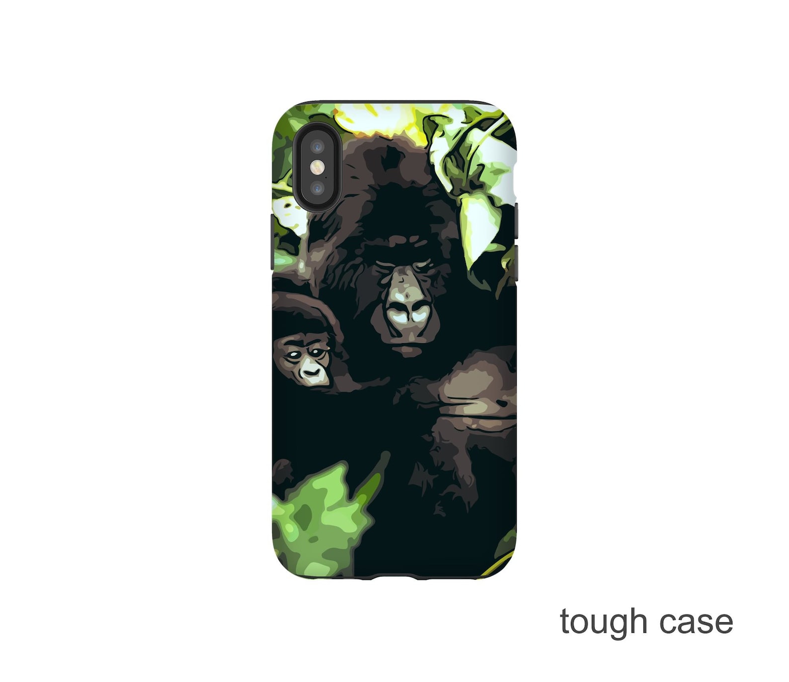 Gorilla Custom Phone Case / Custom Gorilla Case / Customizable Etsy