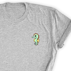 Seahorse Shirt, Cute Seahorse Lover T-Shirt, Seahorse Tee Shirt, Seahorse Lover Gift Shirt, Diver Friend Tee, Gift Ocean Lover Friend Shirt