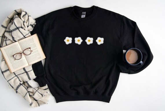 Egg Sweatshirt Fun Eggs Icon Sweater Cute Fun Egg Crewneck Eggs Lover Top Gift Egg Icon Sweater Gift Egg Lover Friend UNISEX SWEATSHIRT Etsy UK