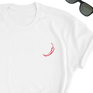 Hot Spicy Cute Chilli T-Shirt / Chili-pepper Gift / Chilli Cute Shirt / Chilli Pepper Icon Tee / Spicy Lover Tee / Mexican Chilli UNISEX Tee