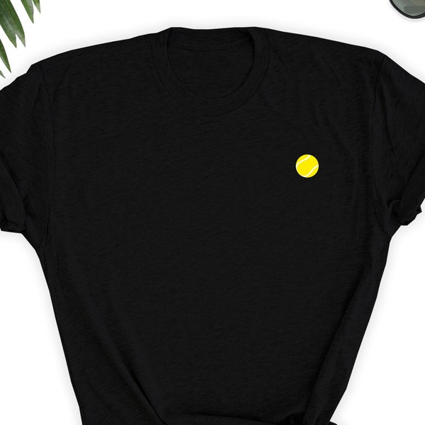 Tennis Ball Shirt / Tennis icon Shirt / Tennis minimalist shirt / Summer Tennis T-shirt / Cute Tennis Tees / Tennis Shirt