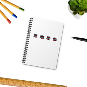 Quaderni a spirale per diari di libri, diario per amanti dei libri, regalo per un amico amante dei libri, quaderno per diari per amanti dei libri, diario per studenti