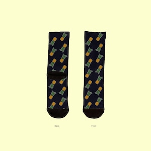 Pineapple Socks, Pineapple Icon Socks, Fun Pineapple Cute Socks, Fruit Lover Socks, Pineapple Icon Socks, Fruits Lover Sock Gifts, Pineapple