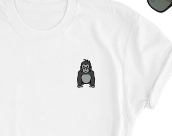 Gorilla Icon Shirt, Gorilla TShirt, Gorilla Tee Shirt, Gorilla Gift Shirt, Gorilla Tee, Gift For Gorilla Lover, Gorilla UNISEX Adult T-Shirt