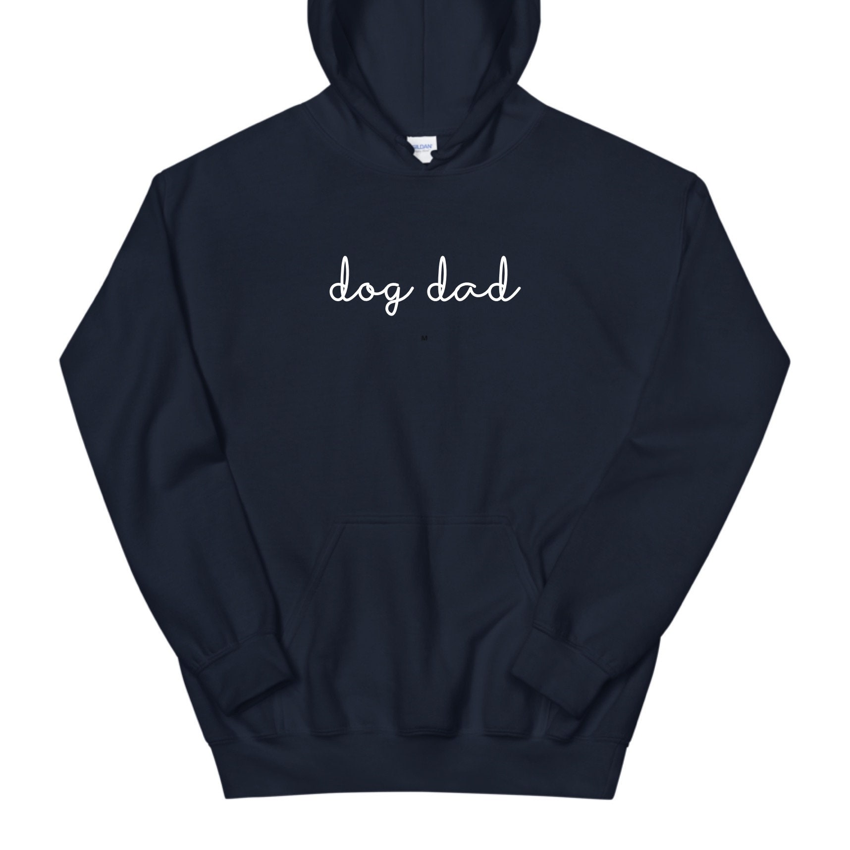 Dog Dad Script Heavy Blend Hooded Sweatshirt Hoodie / Dog Dad Etsy