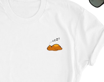 Bear Sleeping Shirt, Cute Bear Lover Shirt, Bear Lover Gift, Bear Icon T-shirt, Bear Icon Tee, Cute Bear Lover Gift, UNISEX shirt