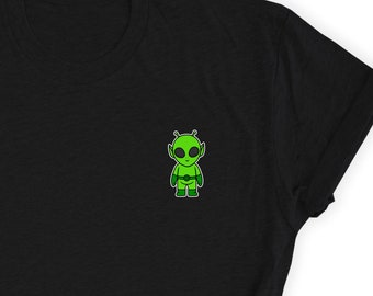 Camiseta de extraterrestre, linda camiseta para amantes de los ovnis, camiseta de extraterrestre, camiseta de regalo para amantes de los ovnis, camiseta de extraterrestre, regalo para amigos amantes de los extraterrestres, camiseta unisex