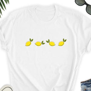 Lemon Shirt, Cute Lemon Icon Lover T-Shirt, Lemon Tee Shirt, Lemon Icon Lover Gift Shirt, Lemon Tee, Gift For Lemons Lover Friends UNISEX Sh
