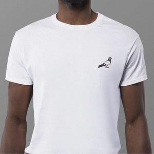 Maglietta piccione, maglietta carina per gli amanti dei piccioni, maglietta divertente piccione, maglietta regalo per amici piccioni, maglietta piccione, maglietta unisex regalo per amici amanti degli animali immagine 8